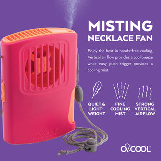 Misting Necklace Fan