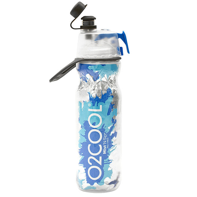 Botella De Agua O2cool Mist 'n Sip 20 Oz - Camuflaje Roj... | Envío gratis