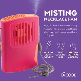 Misting Necklace Fan Assorted 2