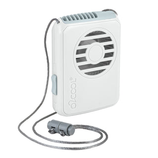 Antimicrobial Necklace Fan for Healthcare