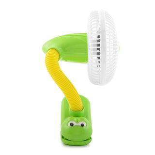 4" CLIP FAN GREEN FROG